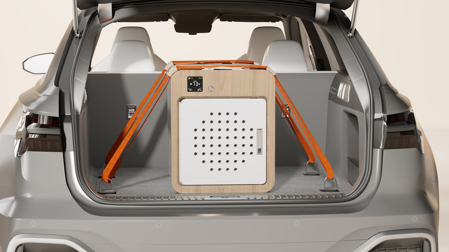 Comfort Pod - World’s First AC Dog Crate